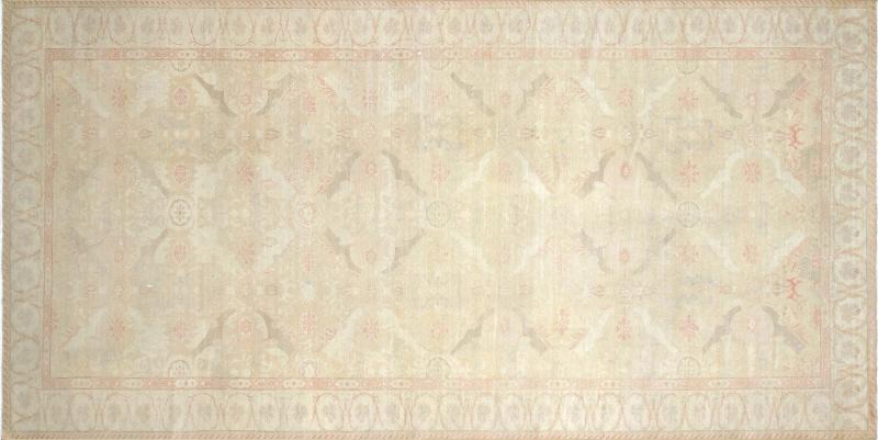 Vintage Egyptian Sultanabad Rug 96 x 194 