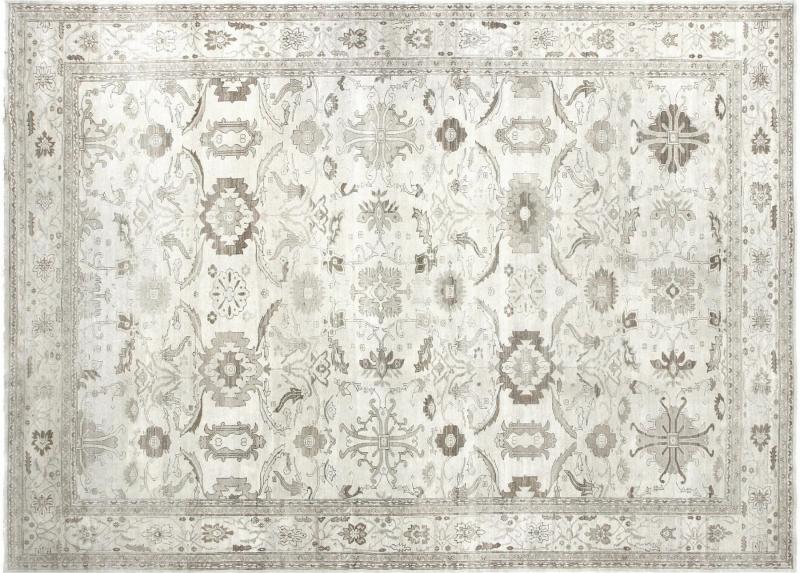 Vintage Egyptian Tabriz Rug 10 x 138 