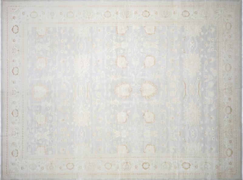 Vintage Egyptian Tabriz Rug 137 x 182 