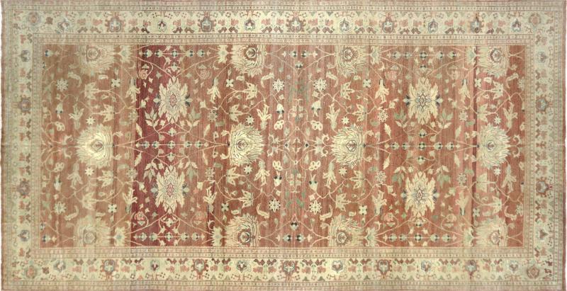 Vintage Egyptian Tabriz Rug 911 x 19