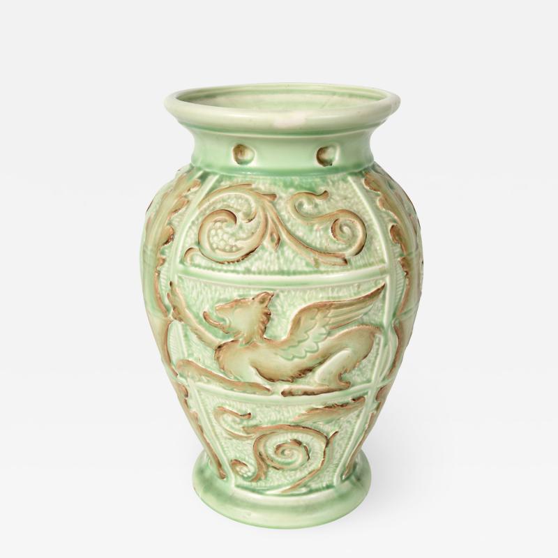 Vintage English Burleigh Decorative Vase Piece