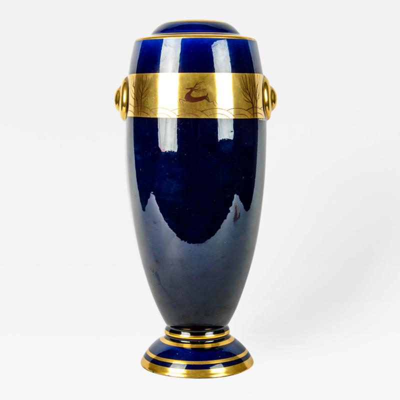 Vintage French Porcelain Art Deco Style Vase Piece
