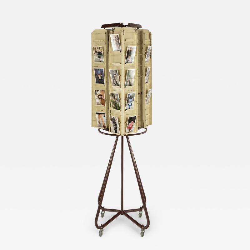 Vintage French Postcard Display Stand