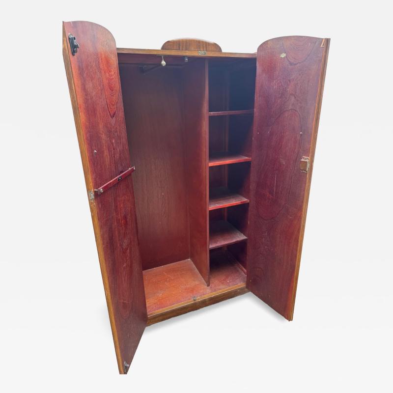 Vintage Gentlemen Armoire Wardrobe