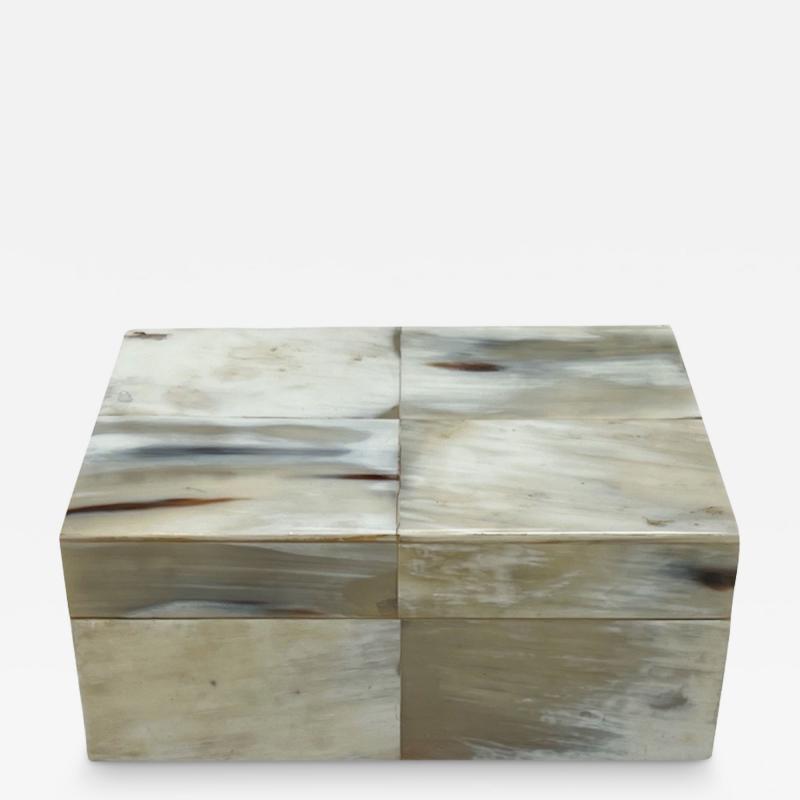 Vintage Italian Decorative Wood Box 1980s