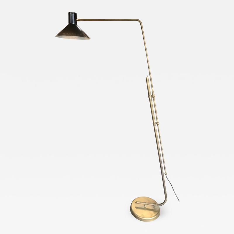 Vintage Italian Floor Adjustable Lamp 1960s