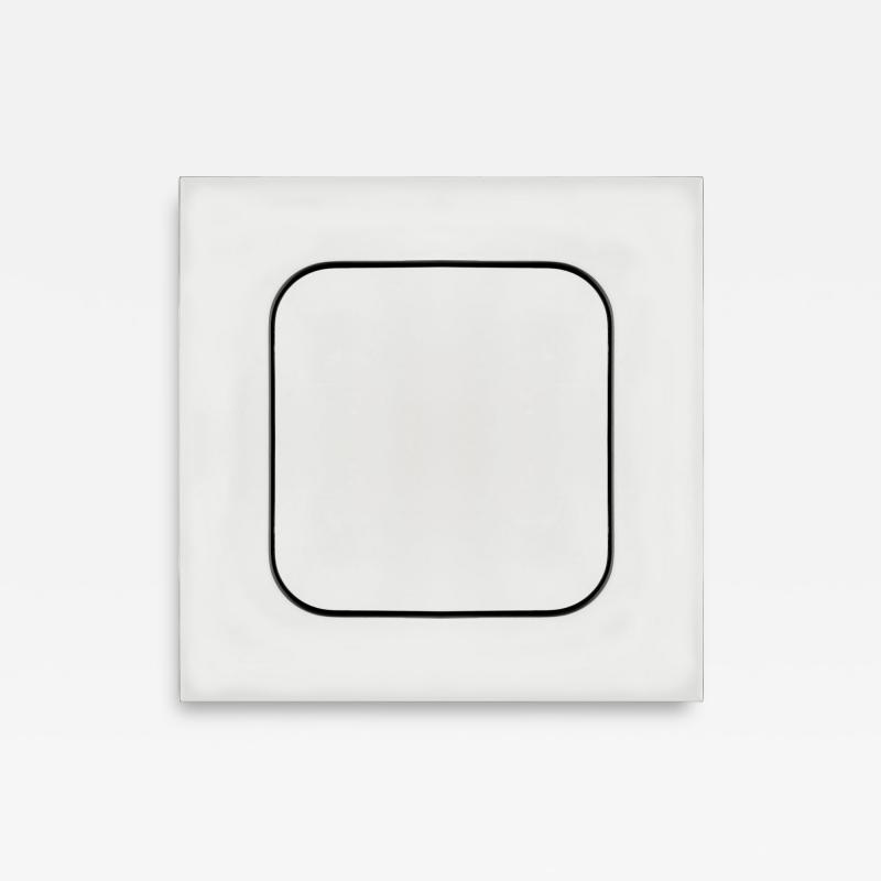 Vintage Italian Square Mirror