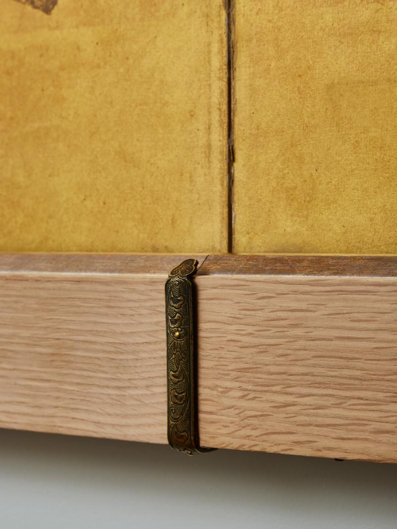 Vintage Japanese Wall Panel