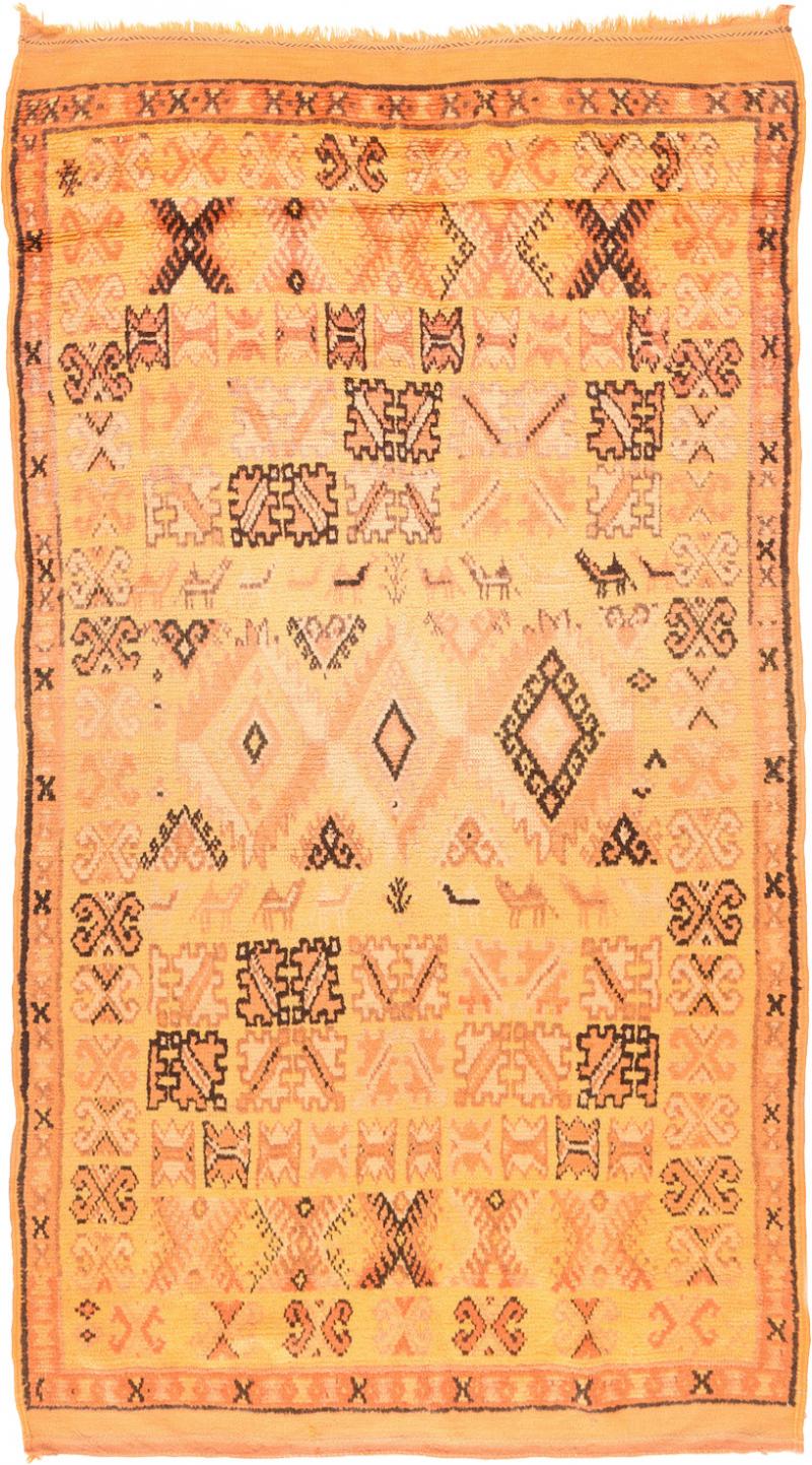 Vintage Marakesh Morrocan Rug 4 10 x 8 9 