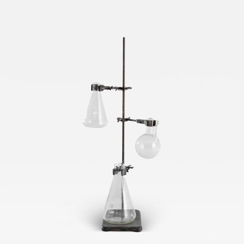 Vintage Metal Laboratory Beaker Stand