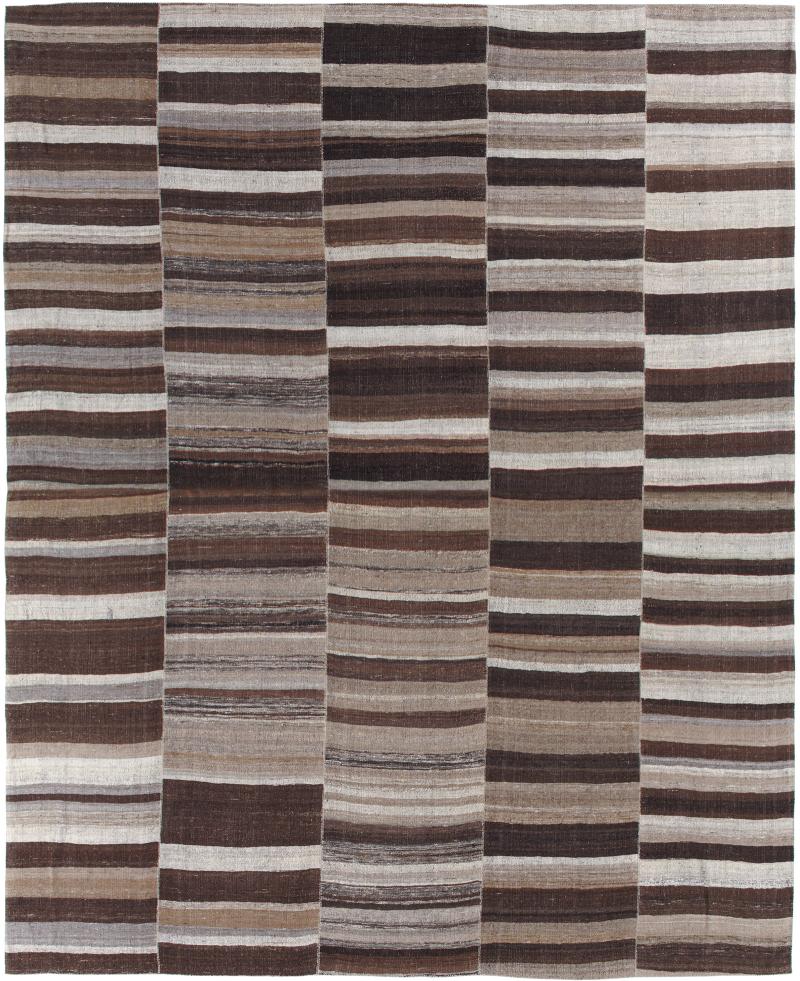 Vintage Mid Century Persian Flatweave Rug