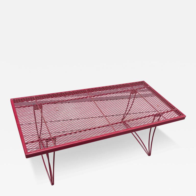 Vintage Outdoor Indoor Coffee Table by Homecrest