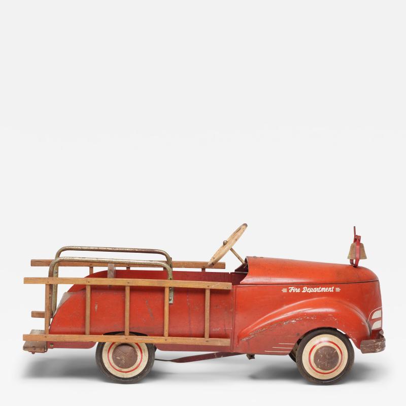 Vintage Pedal Fire Truck