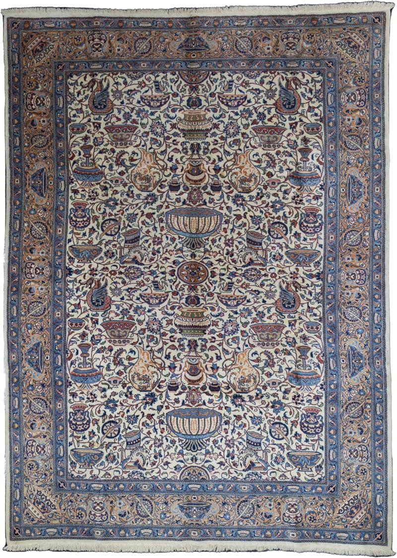 Vintage Persian Sarouk Rug 8 1 x 11 2 