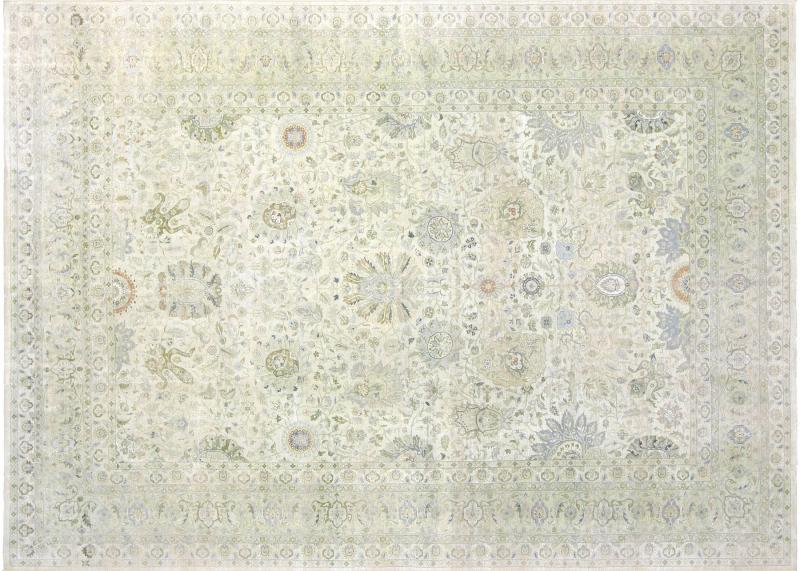 Vintage Persian Tabriz Rug 910 x 139 