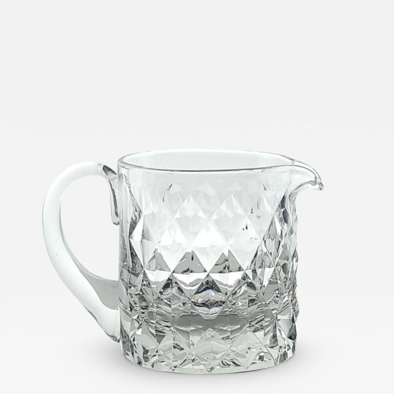 Vintage Pitcher with Diamond Pattern U S A circa 1970