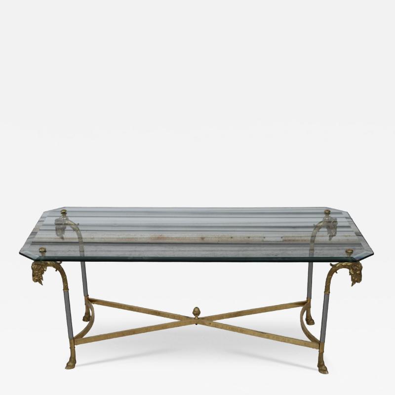 Vintage Rams Head Coffee Cocktail Table