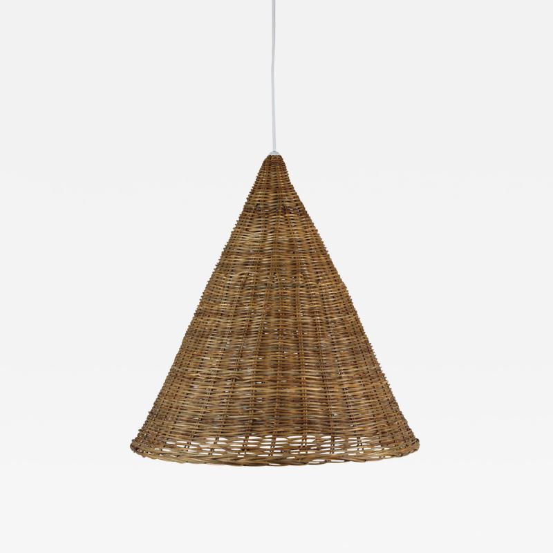 Vintage Rattan Pendant