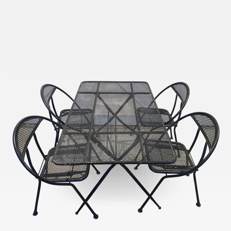 Vintage Salterini by Rid Jid Folding Patio Set