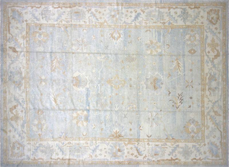 Vintage Turkish Oushak Rug 1210 x 173 