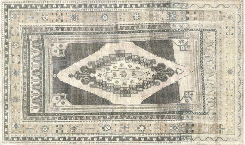 Vintage Turkish Oushak Rug 54 x 9