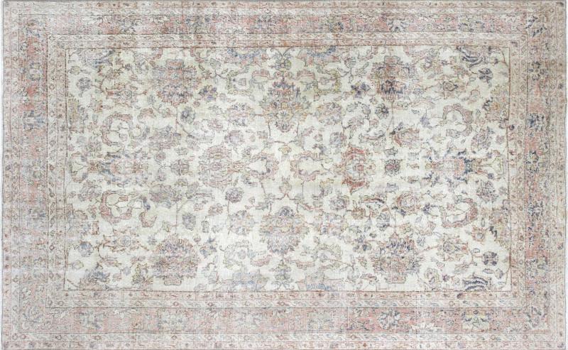 Vintage Turkish Oushak Rug 7 x 114 