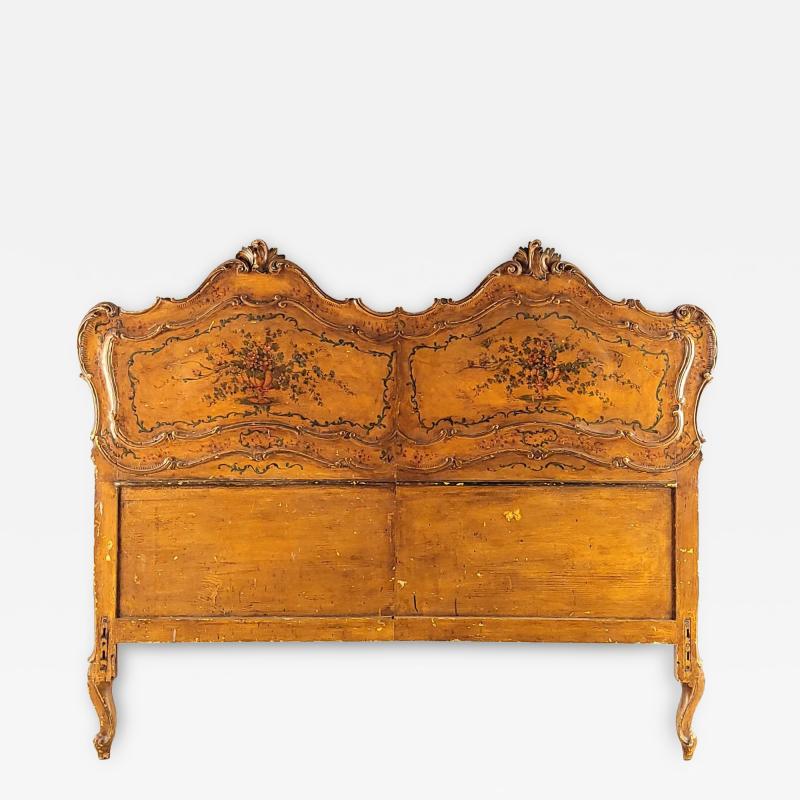 Vintage Venetian Headboard Now King Size circa 1950