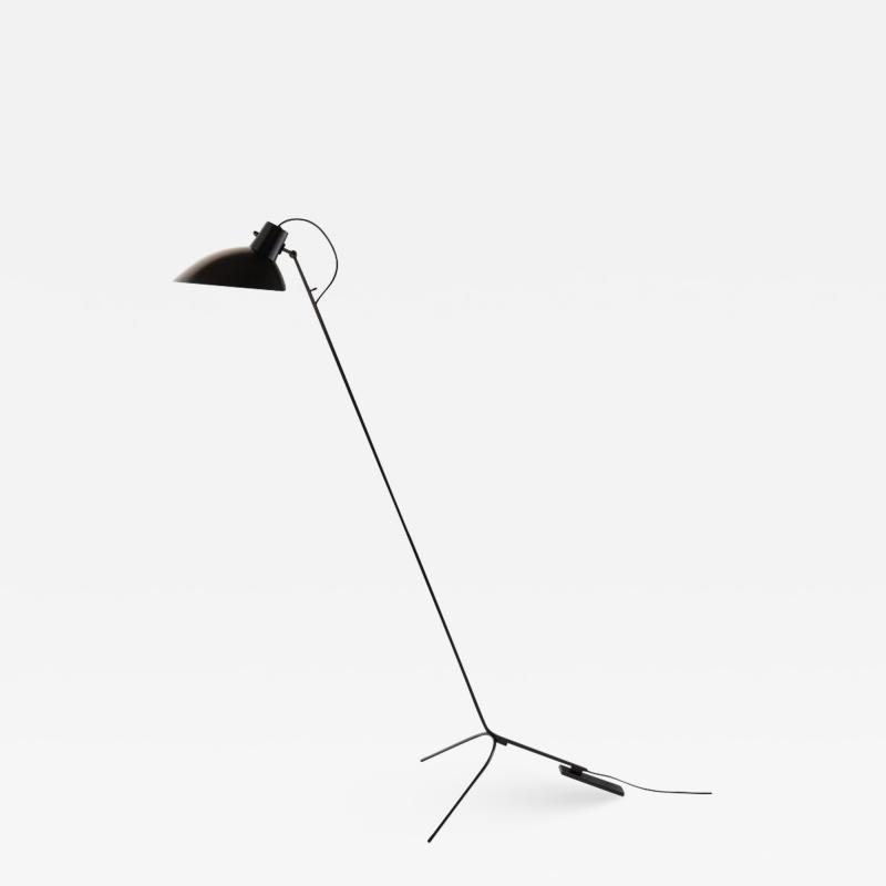 Vittoriano Vigano Vittoriano Vigan Vv Cinquanta Floor Lamp in Black