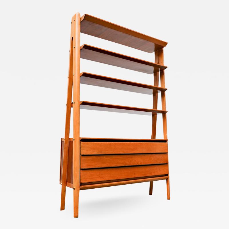 Vittorio Dassi Italian wall unit by vittorio dassi 1950s