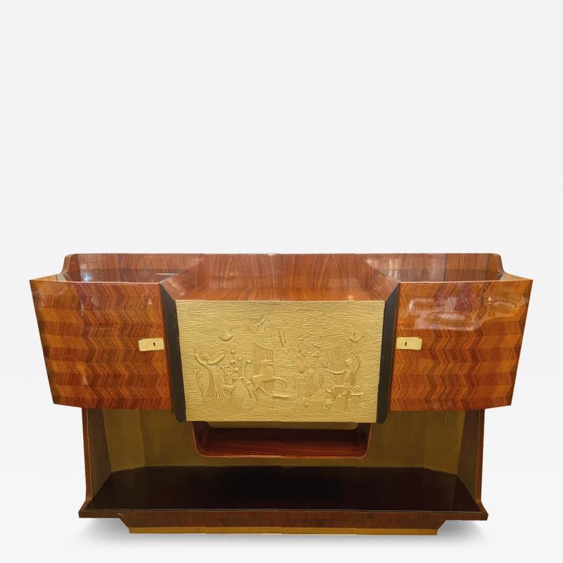 Vittorio Dassi Mobilificio Dassi Dassi High Rosewood Sideboard Vittorio Dassi 50s