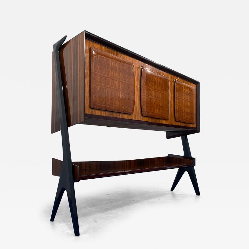 Vittorio Dassi Mobilificio Dassi Dassi Italian Mid Century Cabinet Bar Sideboard designed by Vittorio Dassi 1955