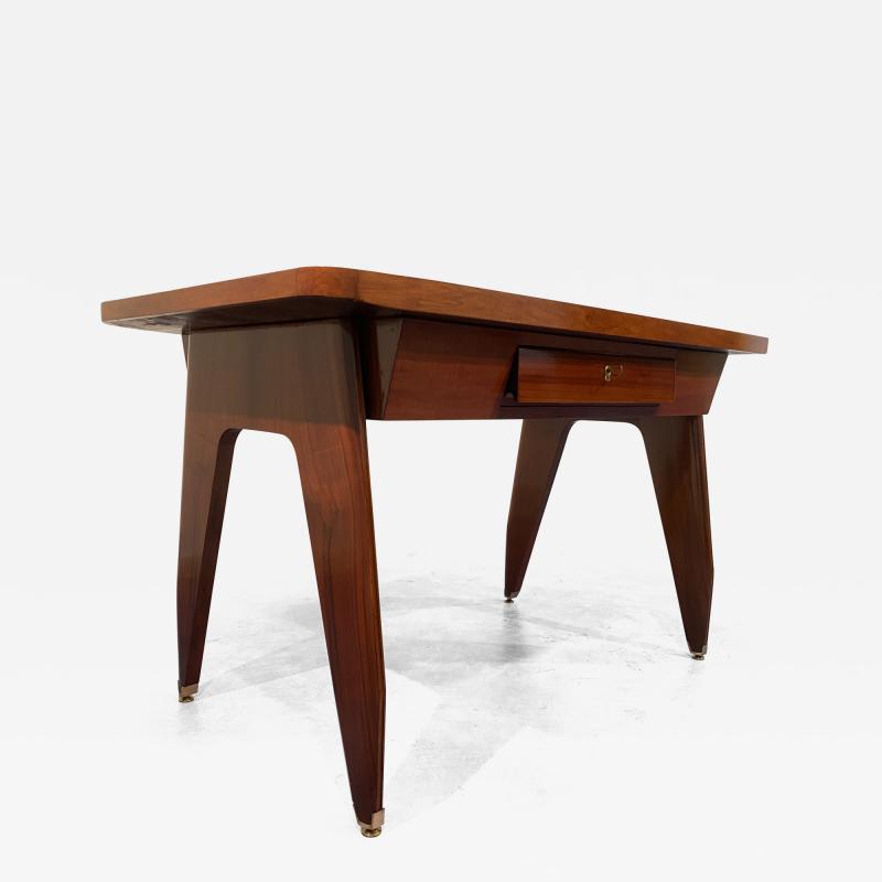 Vittorio Dassi Mobilificio Dassi Dassi Italian Mid Century sculptural desk designed by Vittorio Dassi in 1950s