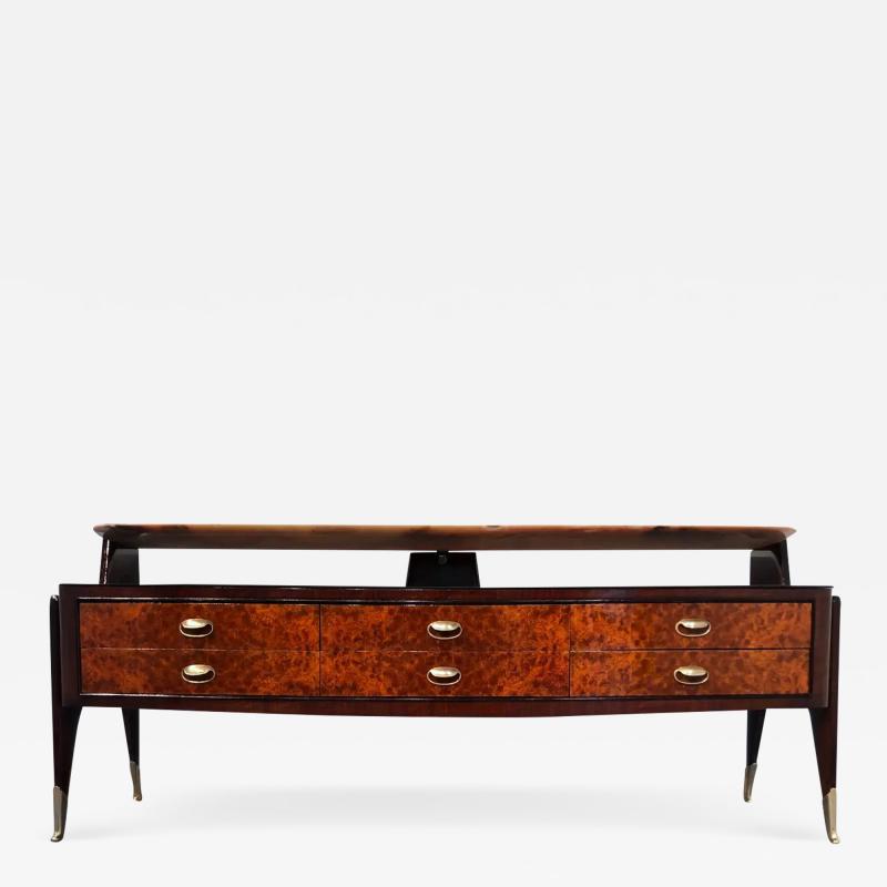 Vittorio Dassi Mobilificio Dassi Dassi Italian Midcentury Consolle Sideboard by Vittorio Dassi 1950s