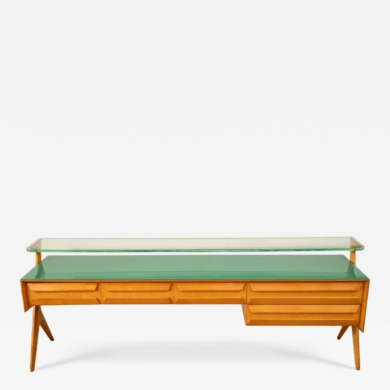 Vittorio Dassi Mobilificio Dassi Dassi Mid Century Modern Cabinet Console Vanity by Vittorio Dassi Italy 1950s