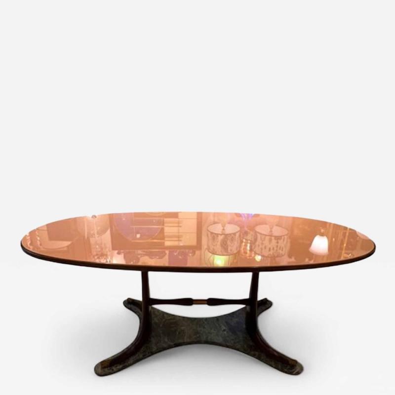 Vittorio Dassi Mobilificio Dassi Dassi Oval Dining Table by Vittorio Dassi 1950s
