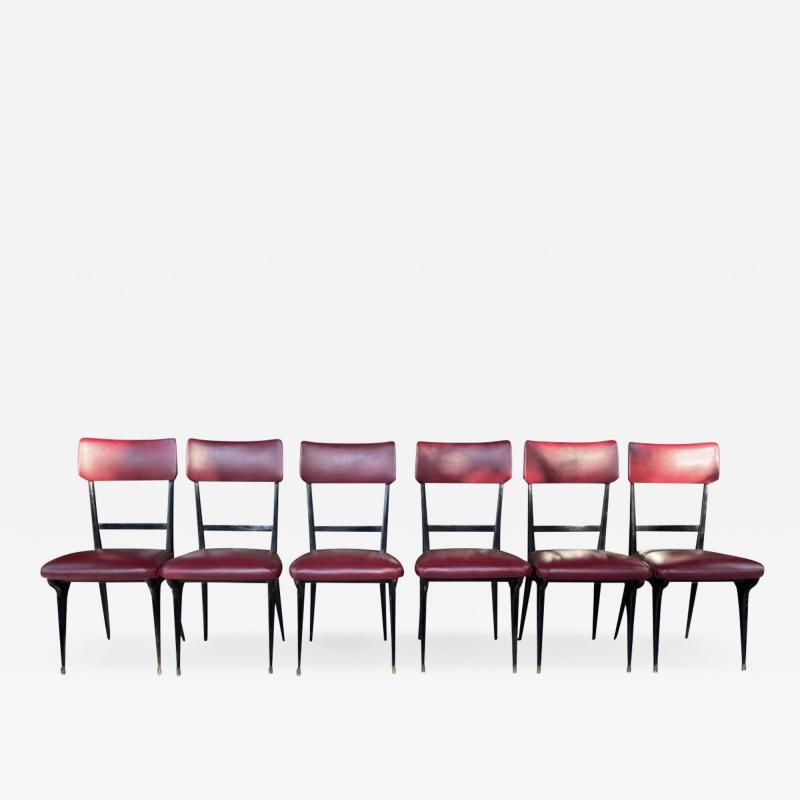 Vittorio Dassi Vittorio Dassi Set of 6 Dining Chairs