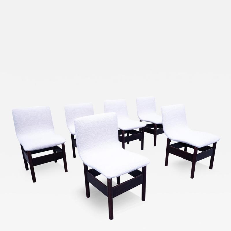 Vittorio Introini Set of 6 Chelsea Chairs by Vittorio Introini for Saporiti Italia 1960s