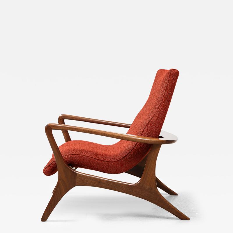 Vladimir Kagan Rare Contour Lounge Chair by Vladimir Kagan