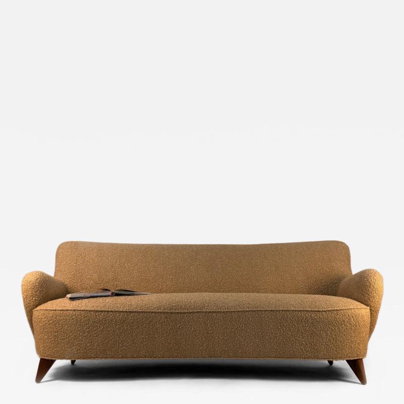 Vladimir Kagan Rare Vladimir Kagan Barrel Sofa Circa 1950s