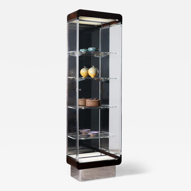 Vladimir Kagan Ribbon Vitrine Model 7711 by Vladimir Kagan