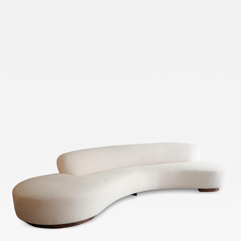 Vladimir Kagan Serpentine Sofa by Vladimir Kagan Model 150BS