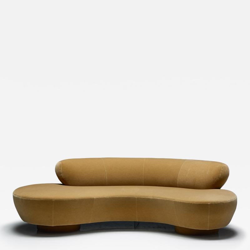 Vladimir Kagan Serpentine Sofa by Vladimir Kagan for Directional United States 1980s