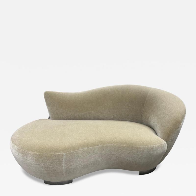 Vladimir Kagan Vladimir Kagan For Directional Cloud Sofa In Mohair