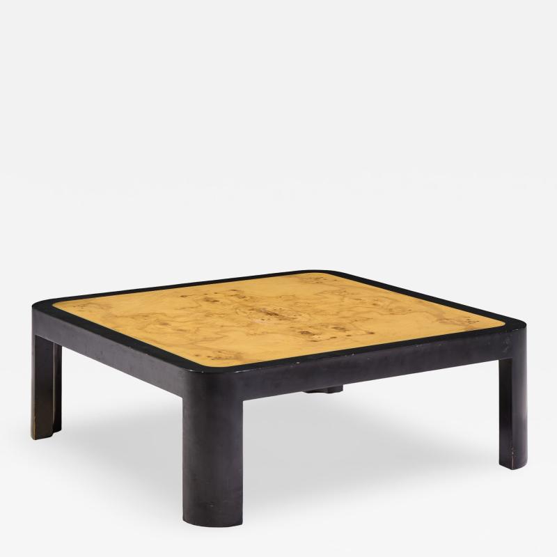 Vladimir Kagan Vladimir Kagan Mid Century Burlwood Coffee Table