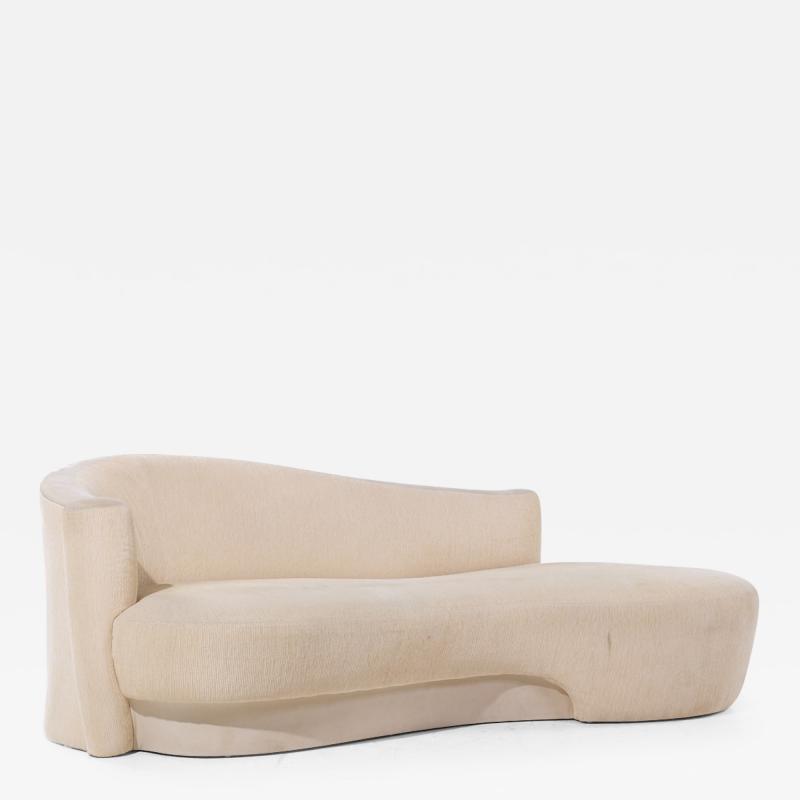 Vladimir Kagan Vladimir Kagan Style Weiman Post Modern Chaise Lounge Sofa