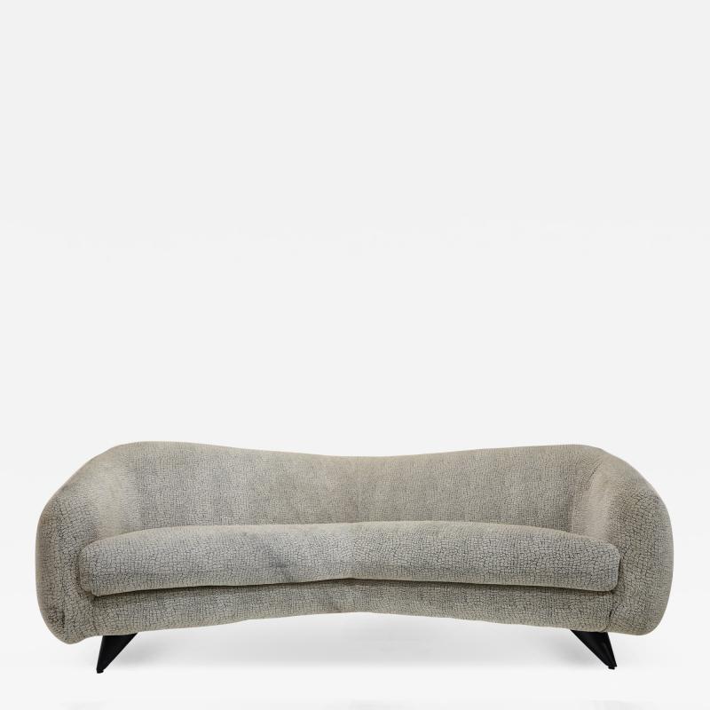 Vladimir Kagan Vladimir Kagan Wide Angle Tangent Sofa Model 506