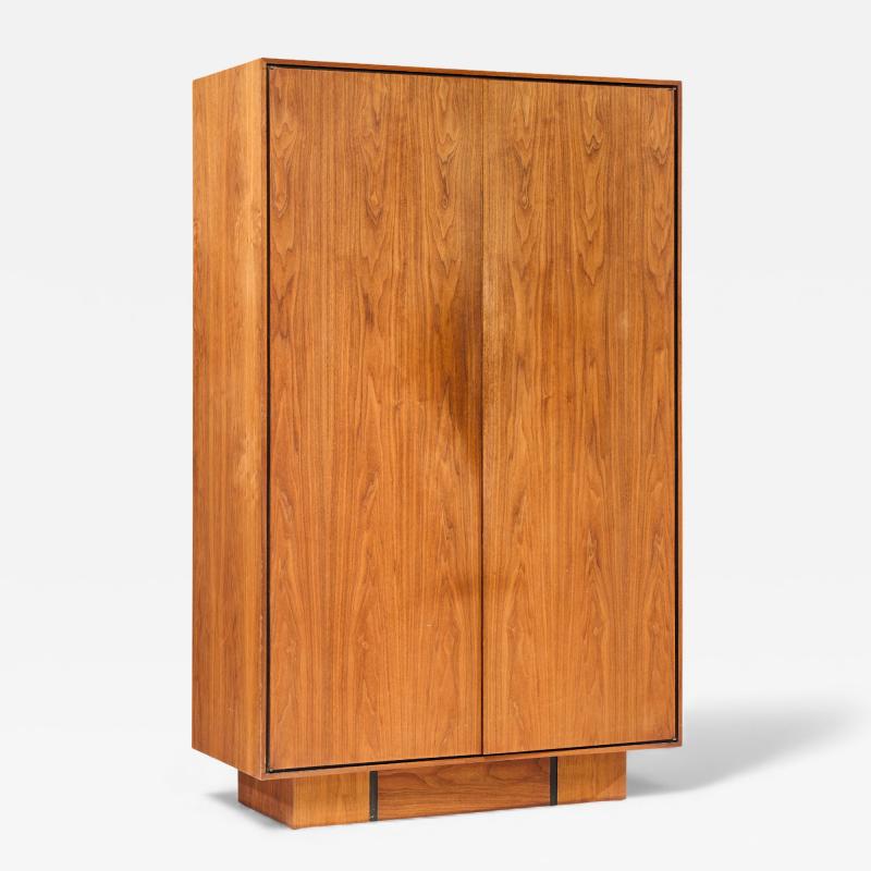 Vladimir Kagan Vladimir Kagan for Dreyfuss Mid Century Walnut Armoire