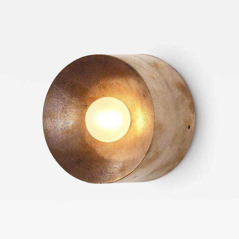 Volker Haug MINI GUNMETAL ANTON WALL SCONCE BY VOLKER HAUG