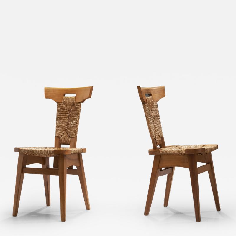 W Kuyper Dutch Arts Crafts Chairs by W Kuyper The Netherlands 1920s