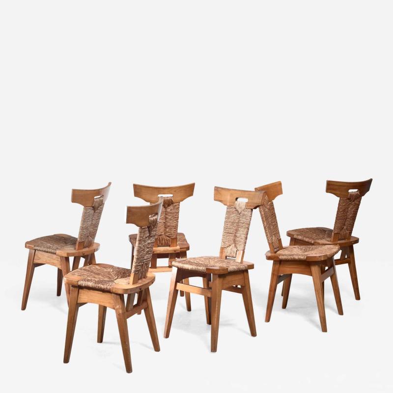 W Kuyper Set of 6 W Kuyper dining chairs early 19th Century